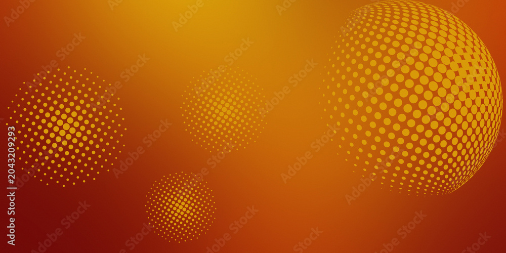 Ταπετσαρία a smooth gradient color transition from bright orange (yellowish orange) in the
