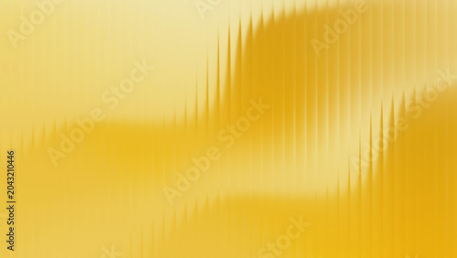 bright yellow color with a dense vertical line pattern gives a minimalist yet still elegant impression