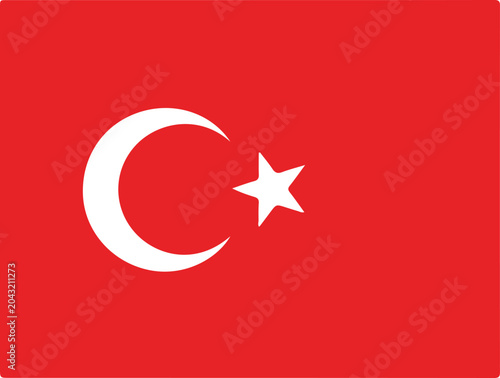 Flag of turkey