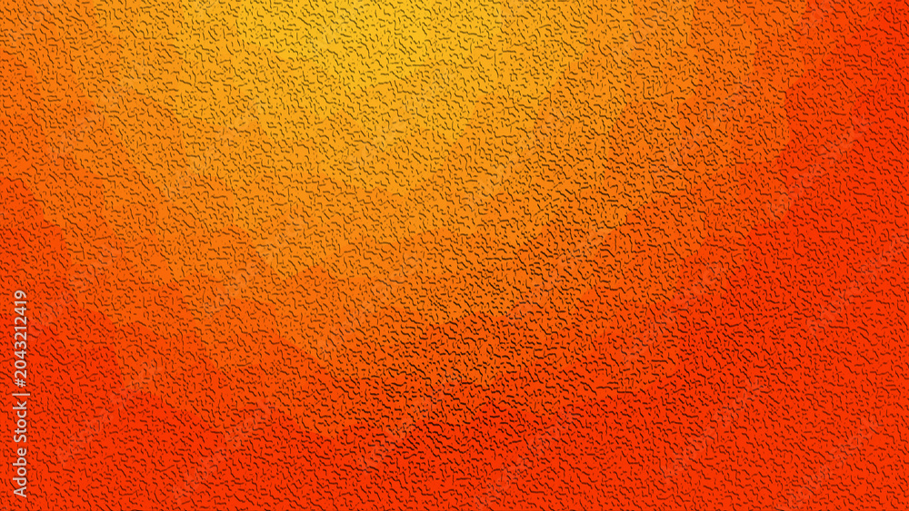 Naklejka premium Textured orange and yellow surface with subtle embossed grain effect