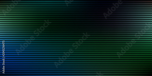 Φωτογραφία Abstract dark to light green gradient background with horizontal stripes and soft shadows creating modern textured effect, dynamic design