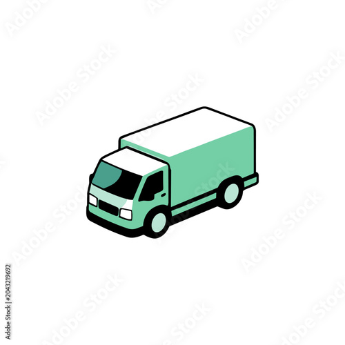 Obraz na płótnie Delivery Truck Icon