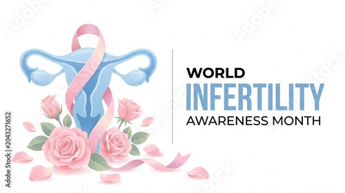 World infertility awareness month graphic