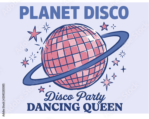 Foto Planet disco party