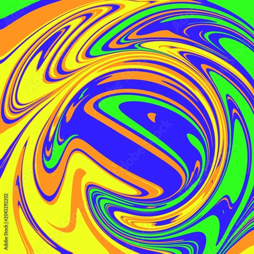 Psychedelic Swirl Background