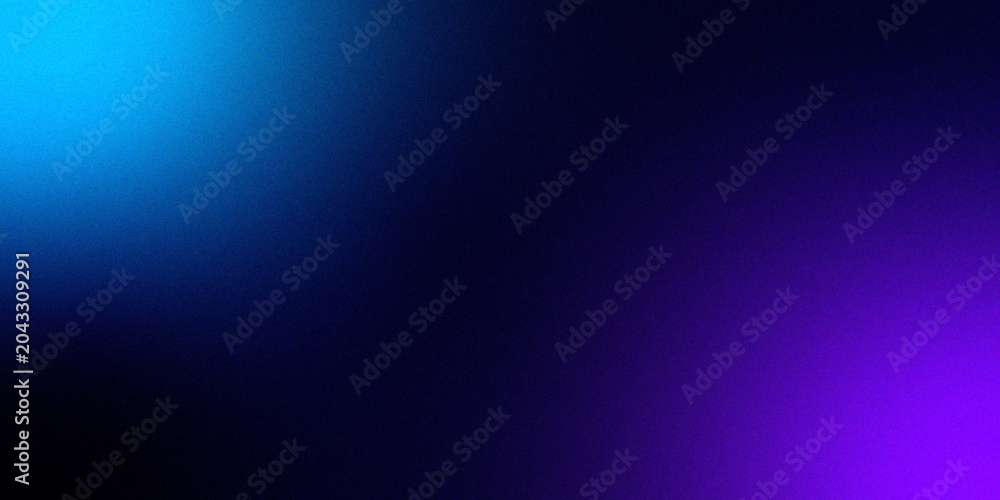 Obraz premium Blue purple inspired Bright and Dreamy Grainy Texture Background cinematic style .abstract colorful background .The grainy noise texture adds depth, making it perfect for creative design projects .