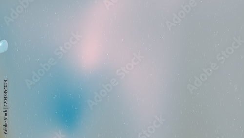 Dreamy Pastel Gradient Background with Falling Light Particles