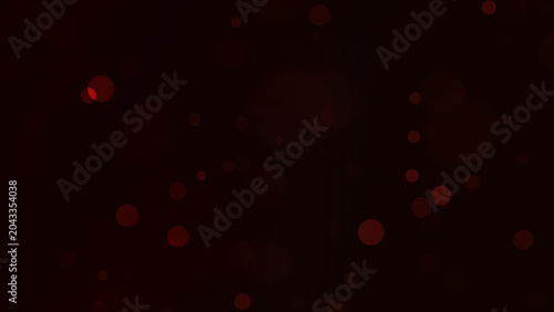 Abstract Red Bokeh Lights Background