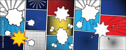 Photos Comic book bubbles
