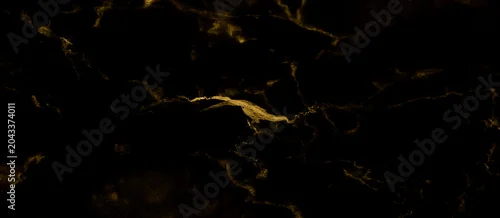 Panel kuchenny z motywem Marble texture wall surface black gold ink pattern graphic  background granite abstract light elegant grey for do floor plan ceramic counter texture tile black yellow background natural for paper.