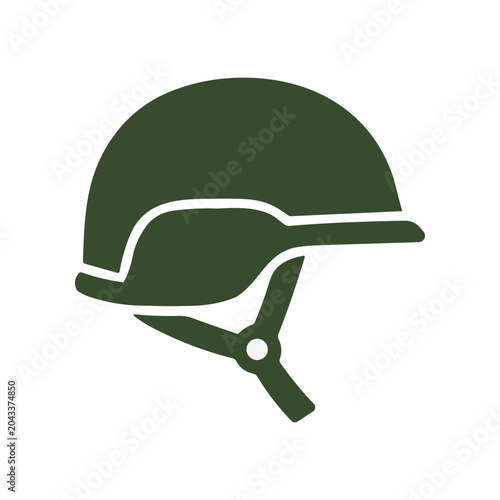 Photos Military Green Protective Safety Helmet.