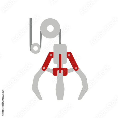 Photos Robot claw gripper mechanical tool.