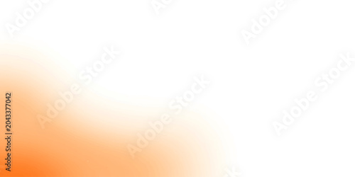 Quadro su tela A soft orange gradient fades from a rich hue in the corner to a bright white expanse, creating a gentle, abstract background for design elements
