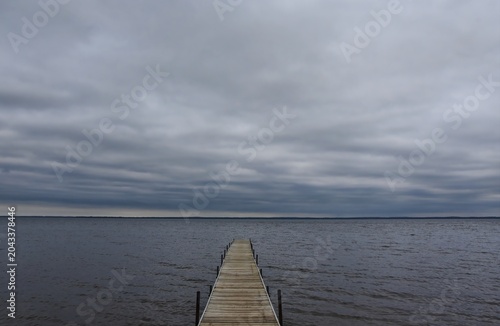 Sad feelings at the lake