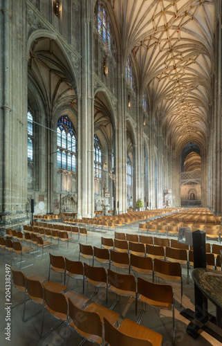 The Canterbury Cathedral in the United Kingdom
