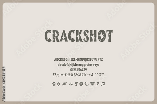 Crackshot Font Explosive Action Display Typeface For Gaming Posters Rock Merch Movie Titles Comic Graphics Streetwear Branding And Impact Typography
