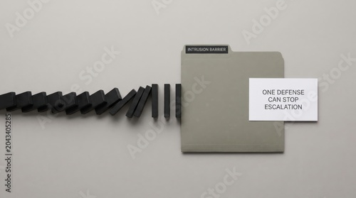 Cybersecurity Barrier Stops Domino Effect for Privacy