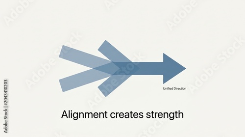 Multiple Arrows Converge into One Strong Direction