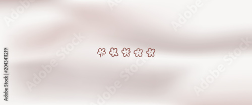 Photos Pearl brown backdrop with soft nacre waves and floral doodle for wedding card and naive invitation