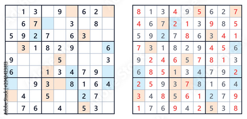 Odd Even Sudoku Easy Game Template