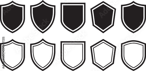 set of shields
