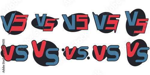 Photos VS Versus Icon Fight Element