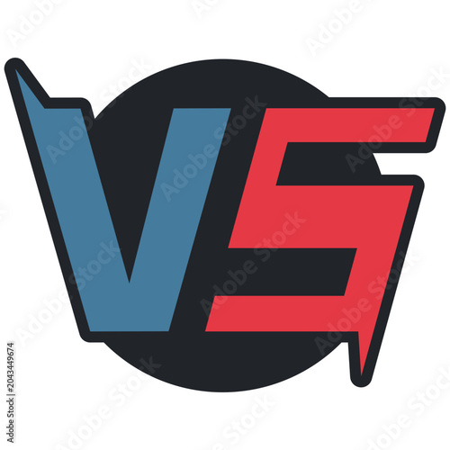 Photos VS Versus Icon Fight Element