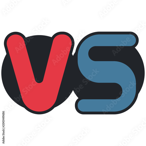 Foto VS Versus Icon Fight Element