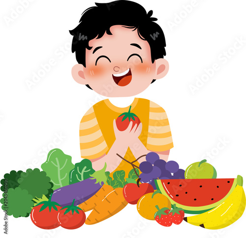 Kid healthy lifestyle 