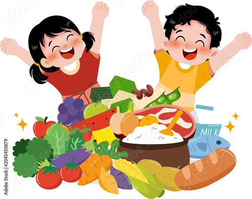 Kid healthy lifestyle 