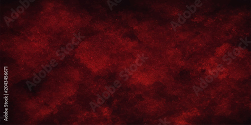 Obraz na plátne Red Grunge Fire Texture Background with Smoke, Flame and Dark Abstract Pattern D