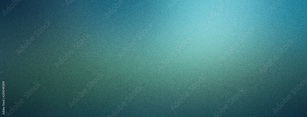 Obraz premium Blue-Green Color Gradient Background with a Grainy Texture