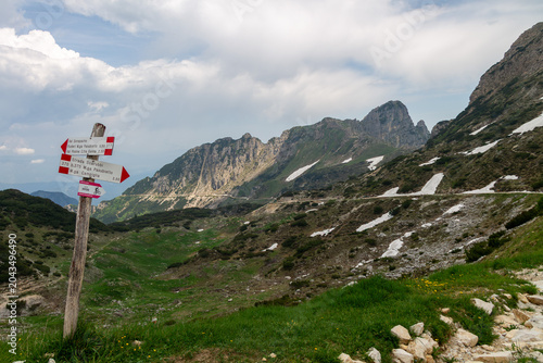 Mountain Trekking Through Historic Alpine Tunnels