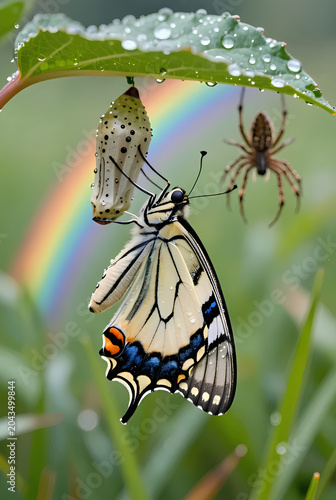 Butterfly in nature