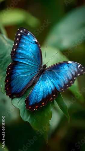 Butterfly in nature