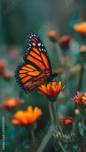 Butterfly in nature