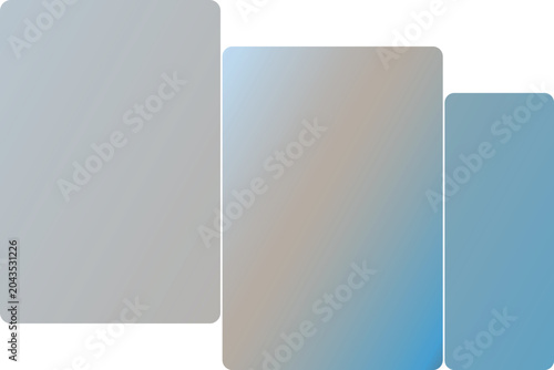 Foto Blank open book with empty pages 3D vector illustration template design folder b