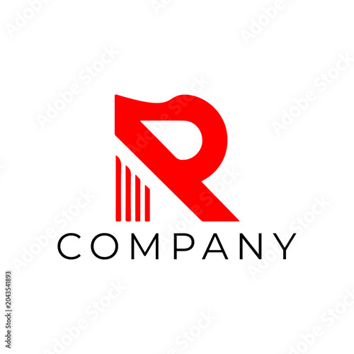 Elegant Letter R Logo Symbol for Corporate Branding
