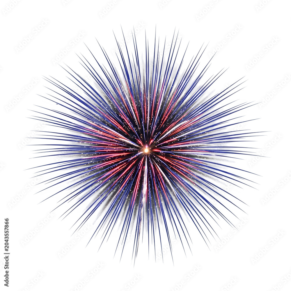 Obraz premium Colorful abstract vector explosion with dots isolated on white background