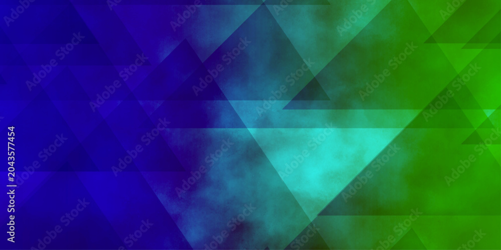 Obraz premium Abstract Glowing Blue Triangle Tessellation - Abstract Background Texture. Dark Multicolor vector abstract mosaic backdrop. Dark Multicolor vector background with polygonal style.