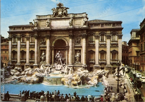 ROMA.TREVI'S FOUNTAIN.ITALY.