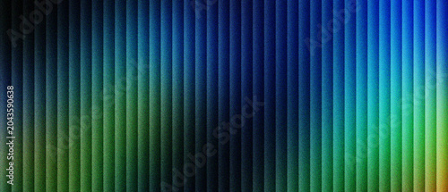Obraz na płótnie Abstract vertical line background with blue and green gradient light, futuristic neon stripe pattern for technology banners
