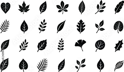 set of leaves