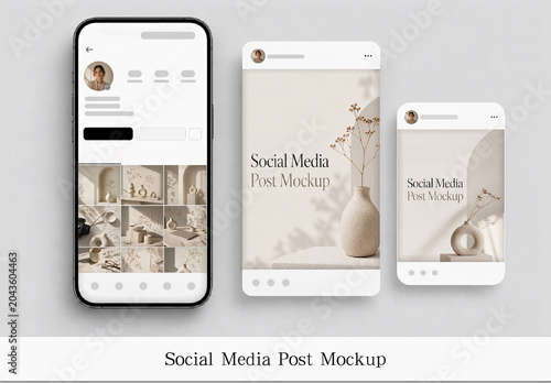 Instagram Social Media Post Mockup