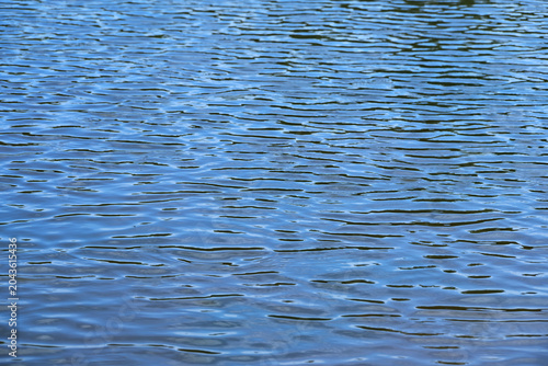 Foto Blue Water Ripples Texture Background