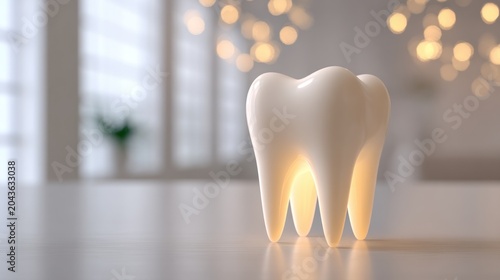 Dental health concept illustration