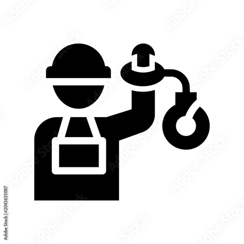 crime solid icon illustration vector graphic.eps