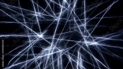 Dynamic electric energy burst with moving light patterns and electric pulses