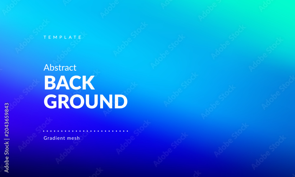 Fototapeta premium Abstract Color Gradient Background. Vibrant Cyan to Deep Purple Hues. Backdrop for Branding, Web, Covers, Ad Banners, Presentations, Posters, Digital Design or Graphics. Vector image