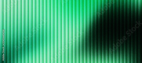 Foto Abstract green fluted glass texture background, vertical ribbed glass pattern with soft light and shadow, emerald green corrugated glass wall surface, modern architectural glass backdrop